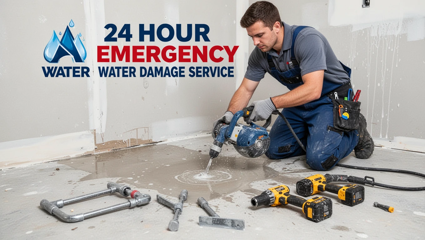 24 Hour Emergency Water Damage Service